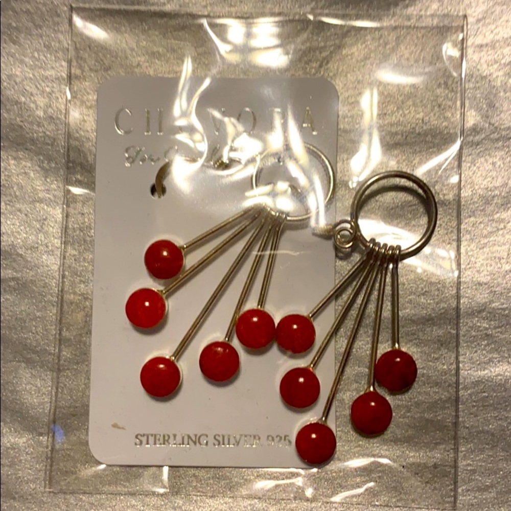 Sterling silver earrings